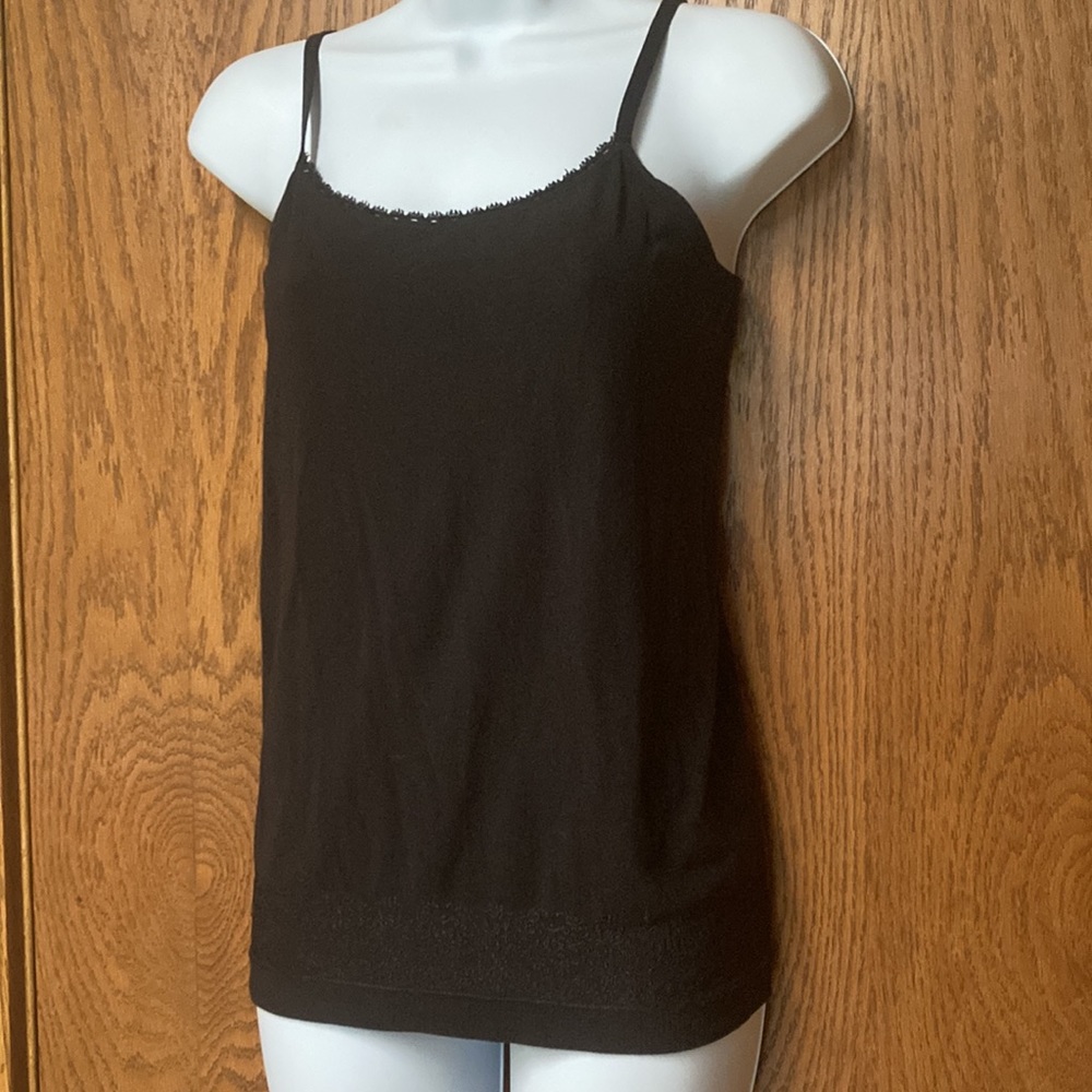Shaper Camisole Tank with Floral Embellishments